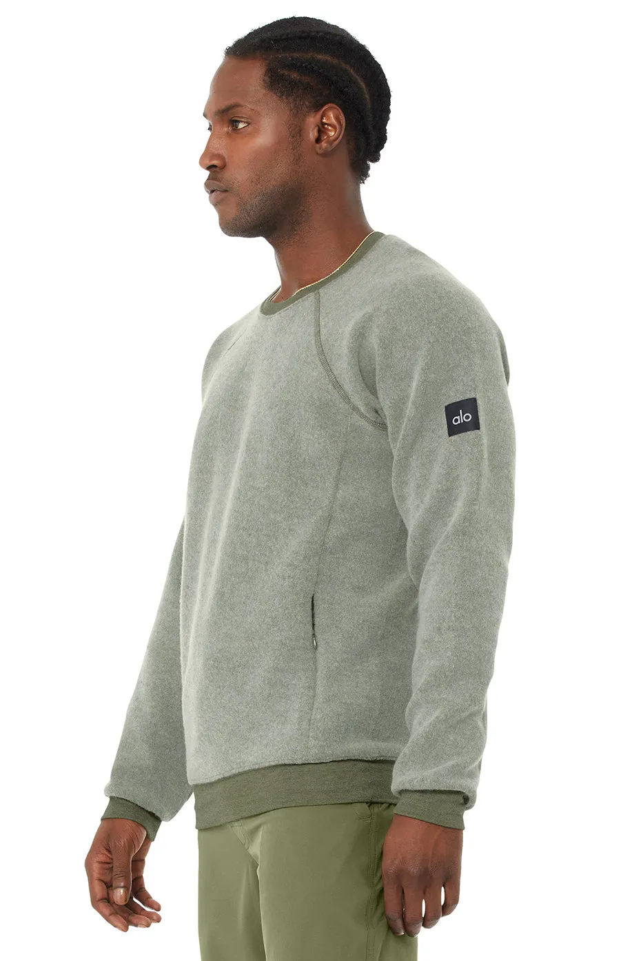 Triumph Crew Neck Sweatshirt - Jungle