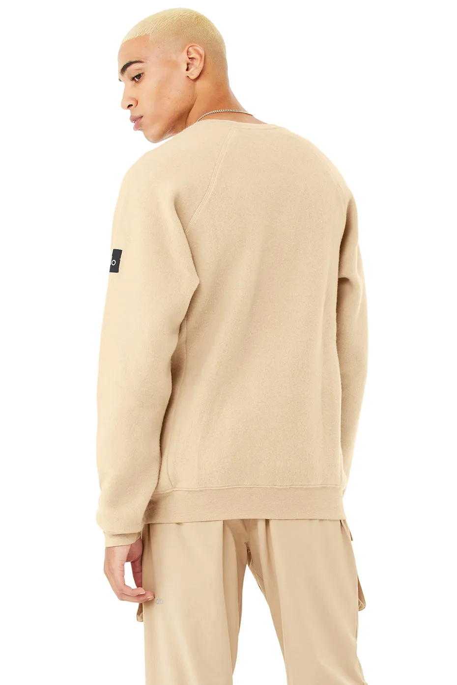 Triumph Crew Neck Sweatshirt - Sand Dune