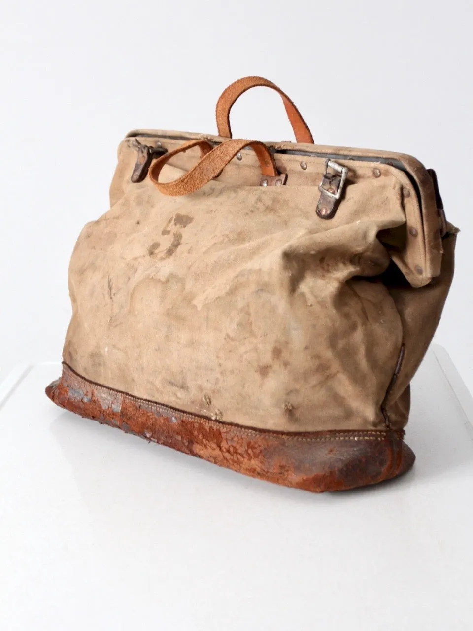 vintage Bell System canvas bag