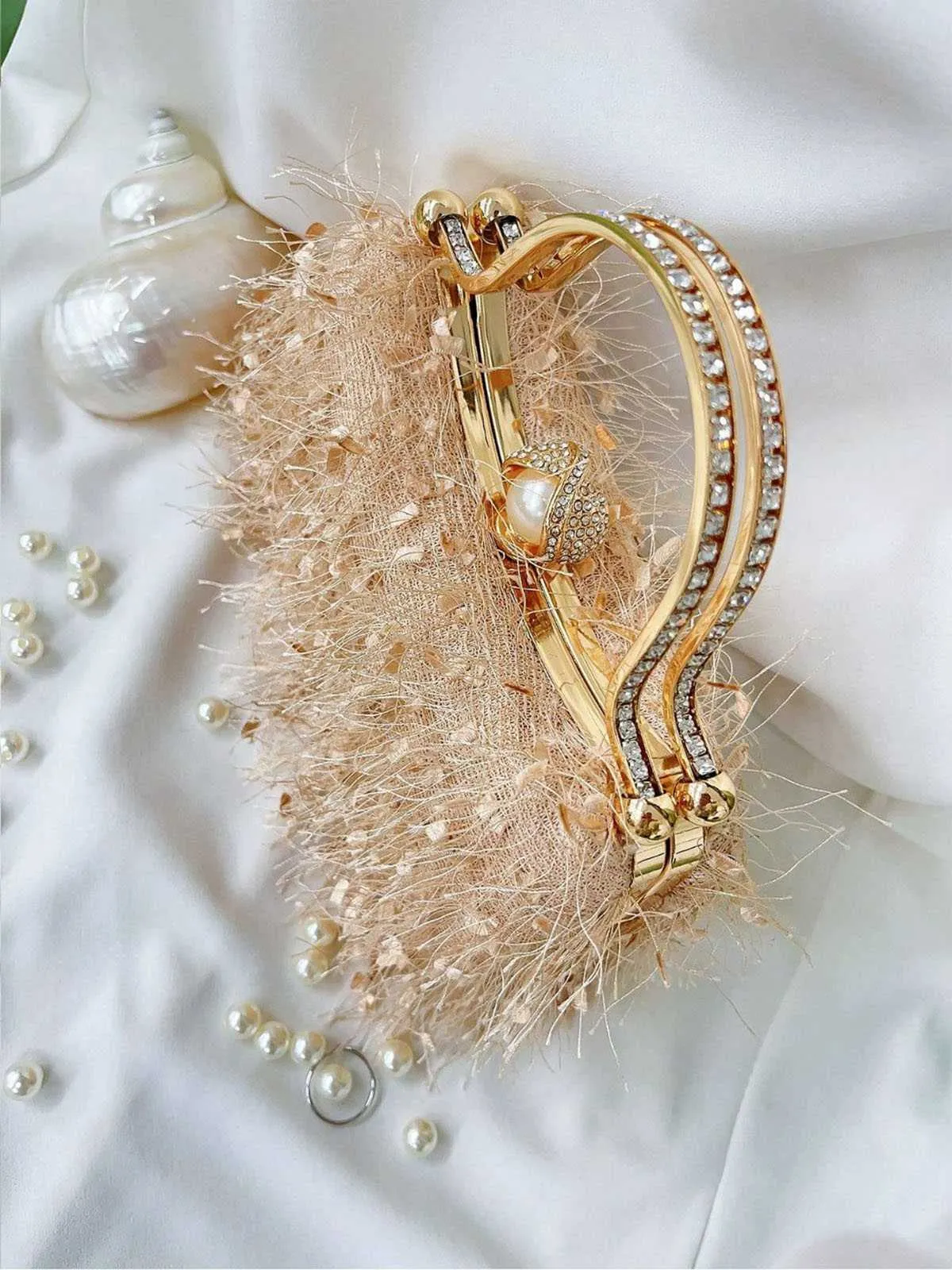 Vintage Tassel Evening Handle Bag