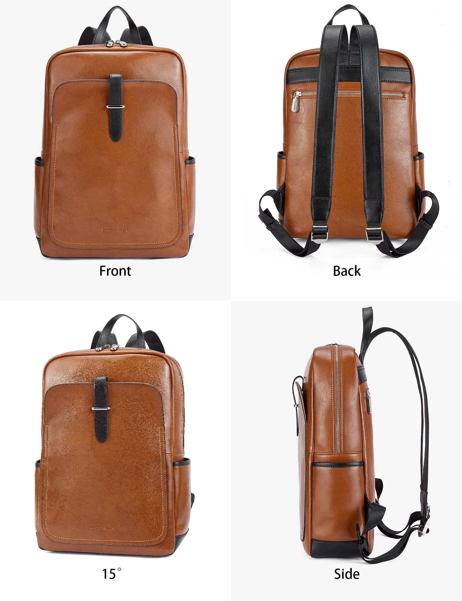 Vrba Laptop Backpack Purse — Simplicity