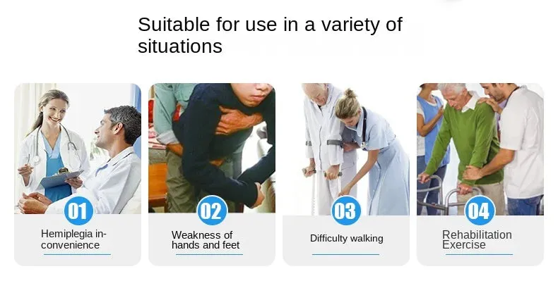 Walking aids for the elderly, lightweight folding lower limb training, household aluminum alloy walkers