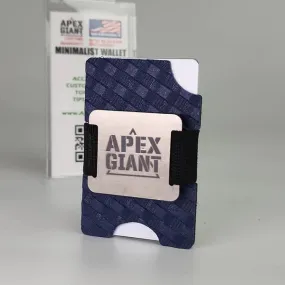 Wallet - Basket Weave Police Blue - APEX GIANT