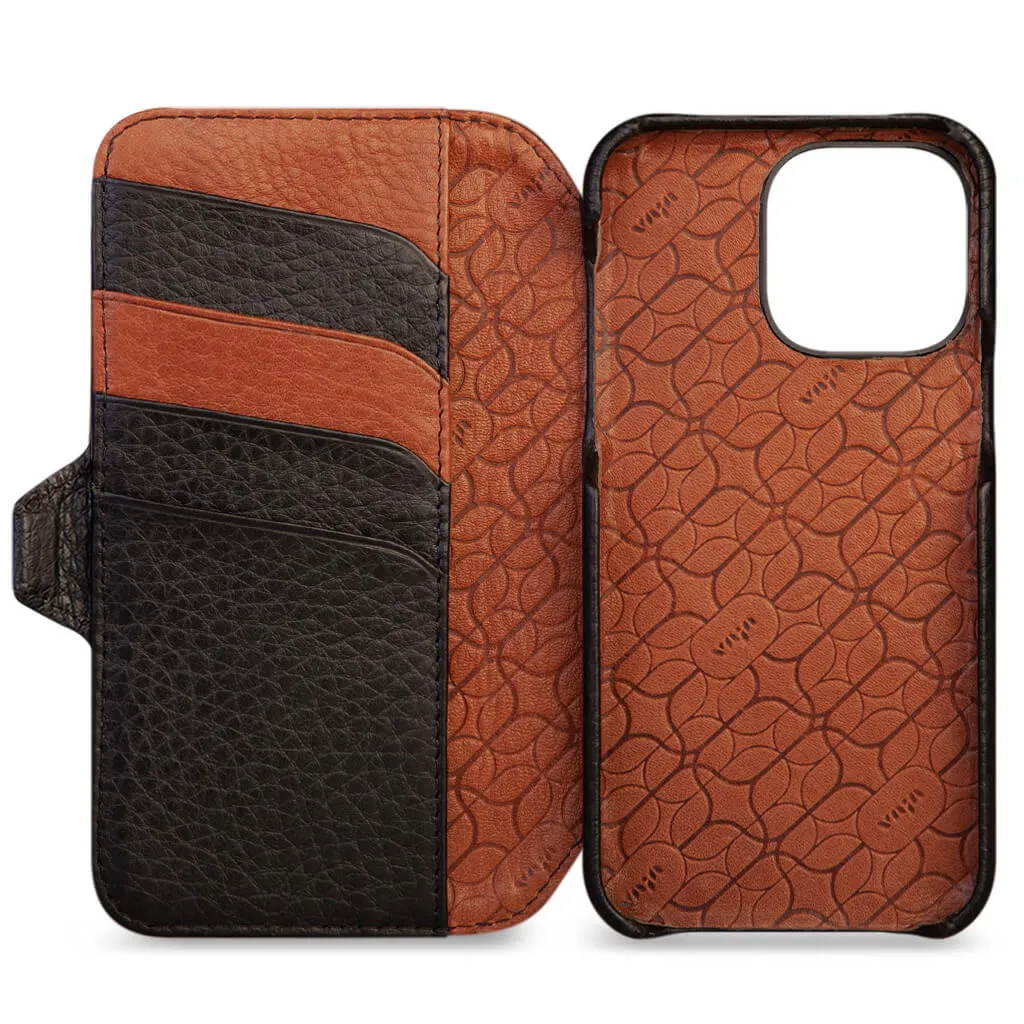 Wallet iPhone 14 Pro leather case