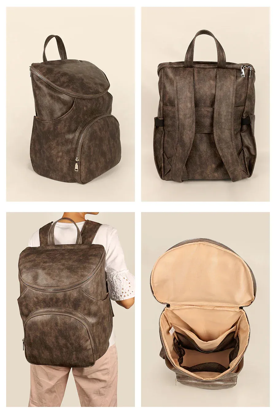 Willow Vegan Leather Backpack