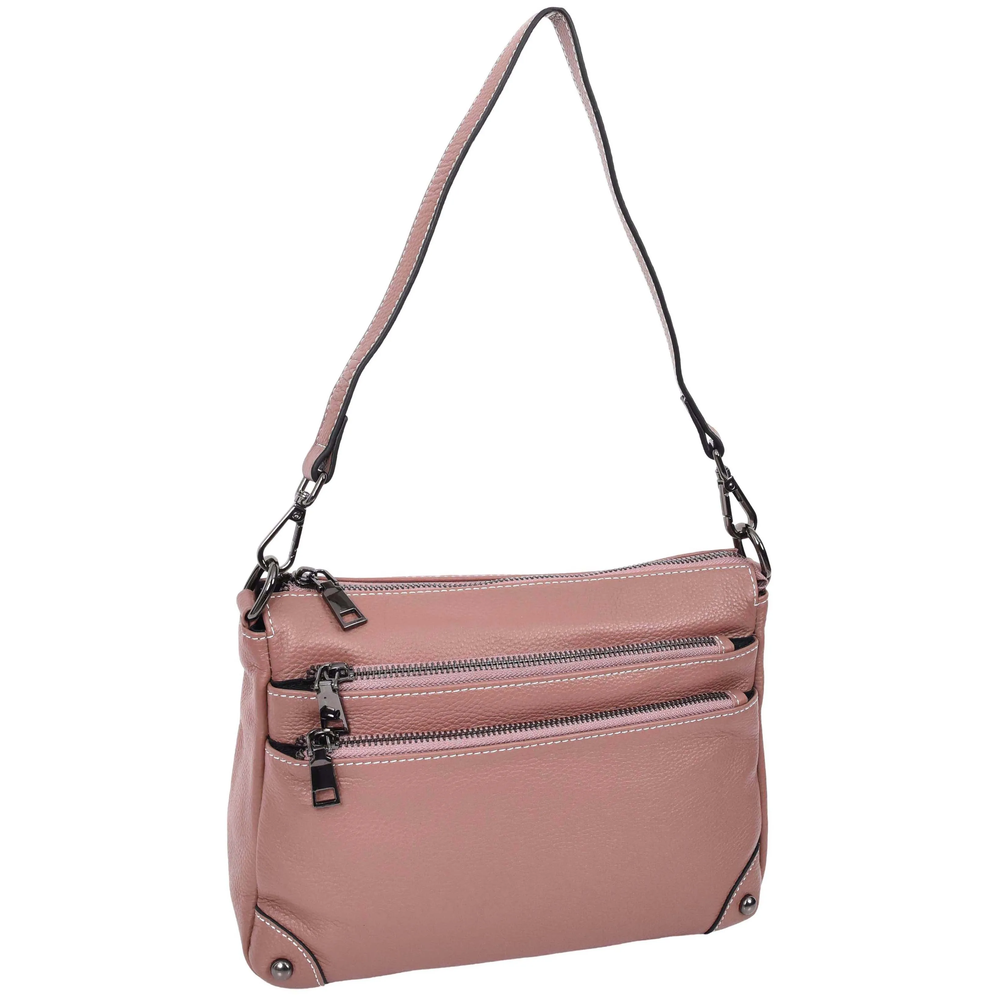 Womens Leather 2-in-1 Cross Body Shoulder Bag Olivia Rose