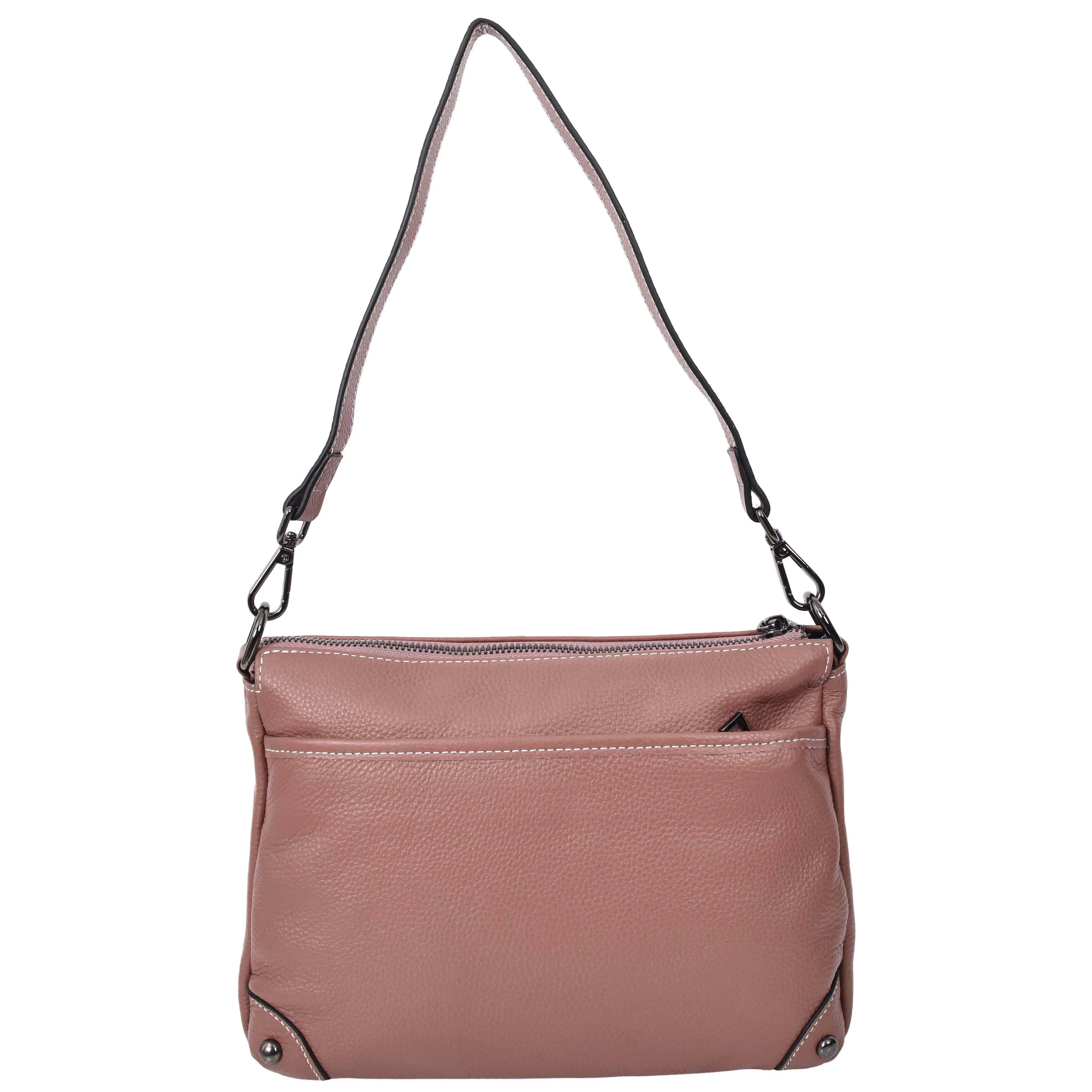 Womens Leather 2-in-1 Cross Body Shoulder Bag Olivia Rose