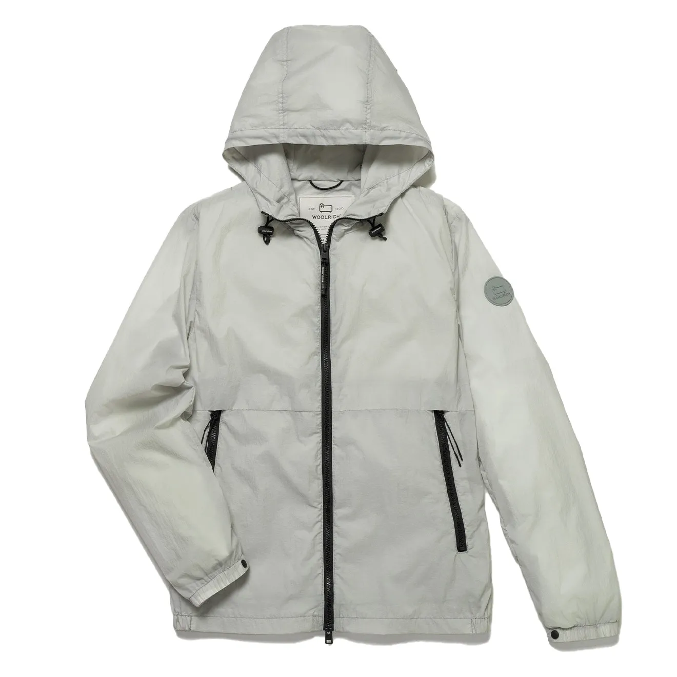 Woolrich Pack It Windbreaker Jacket Lunar Rock