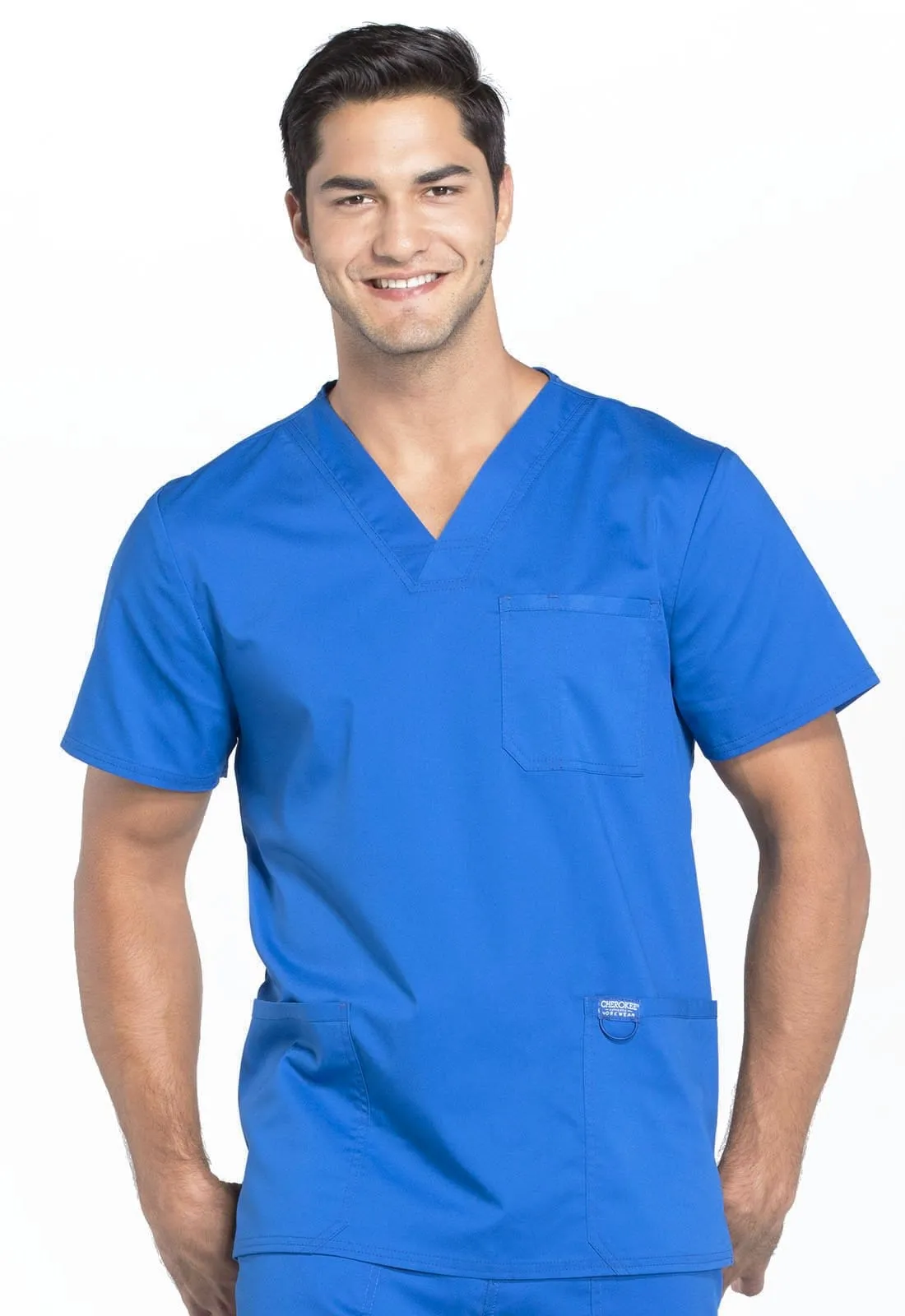 WW Revolution Men's V-Neck Scrub Top WW670