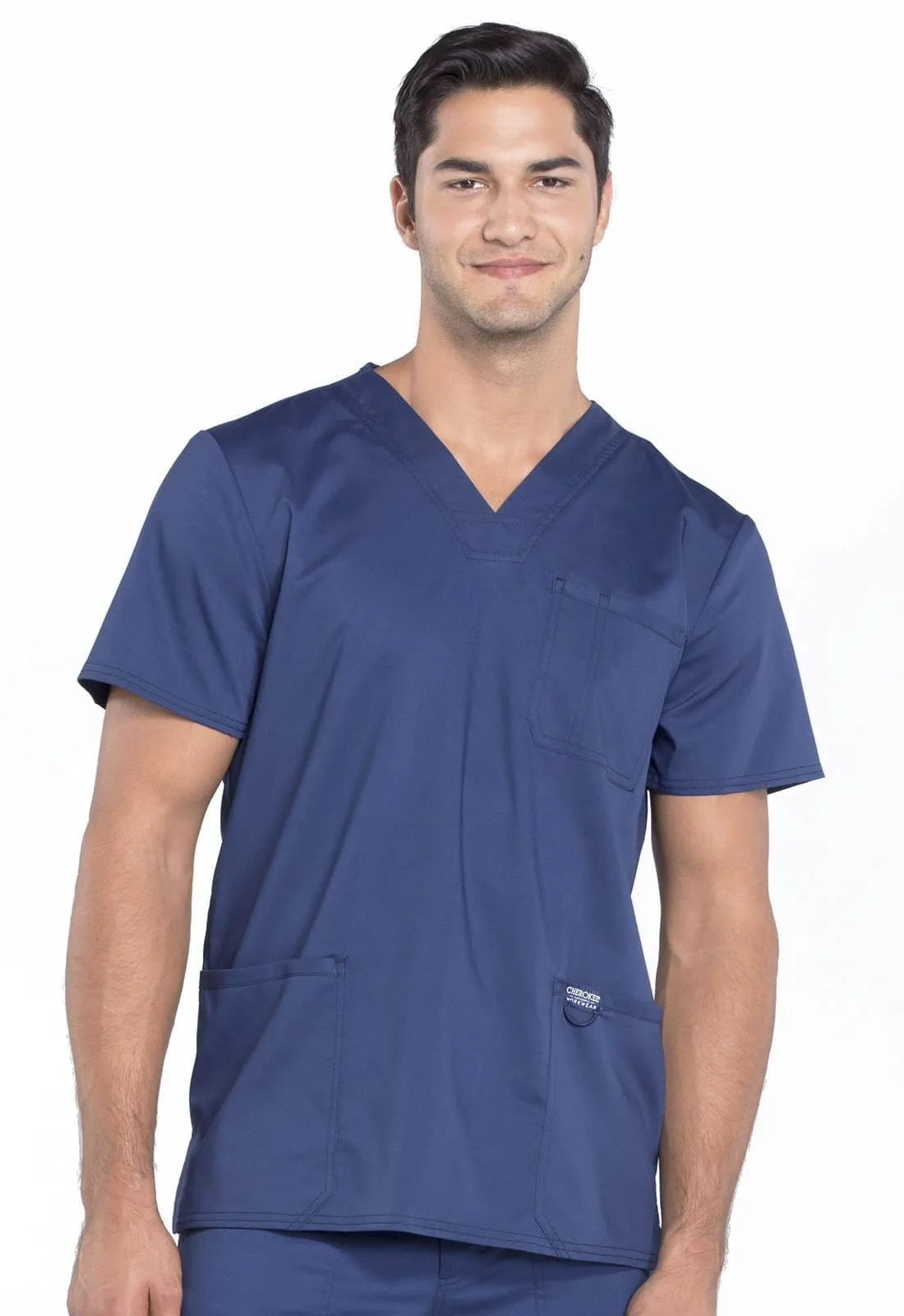 WW Revolution Men's V-Neck Scrub Top WW670