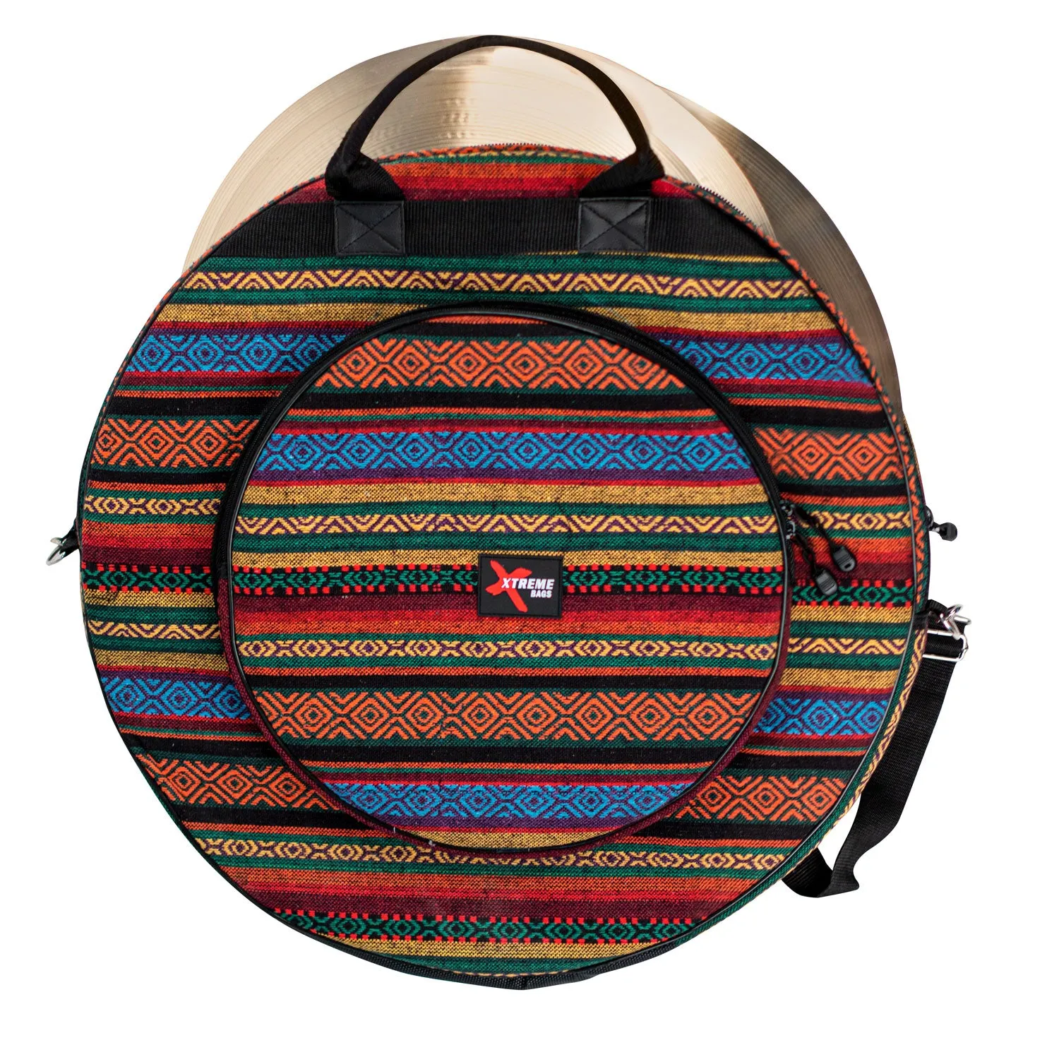 XTREME | DA581 | 22" Cymbal Bag with 15" Side Pocket Boho Series