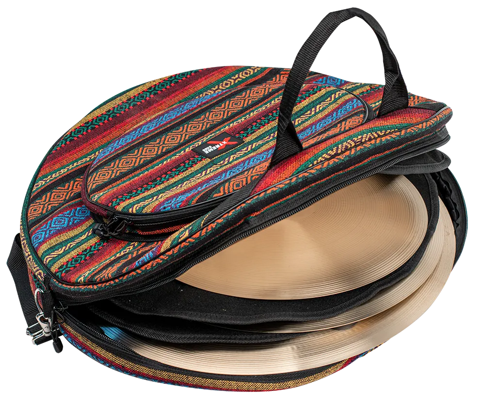 XTREME | DA581 | 22" Cymbal Bag with 15" Side Pocket Boho Series