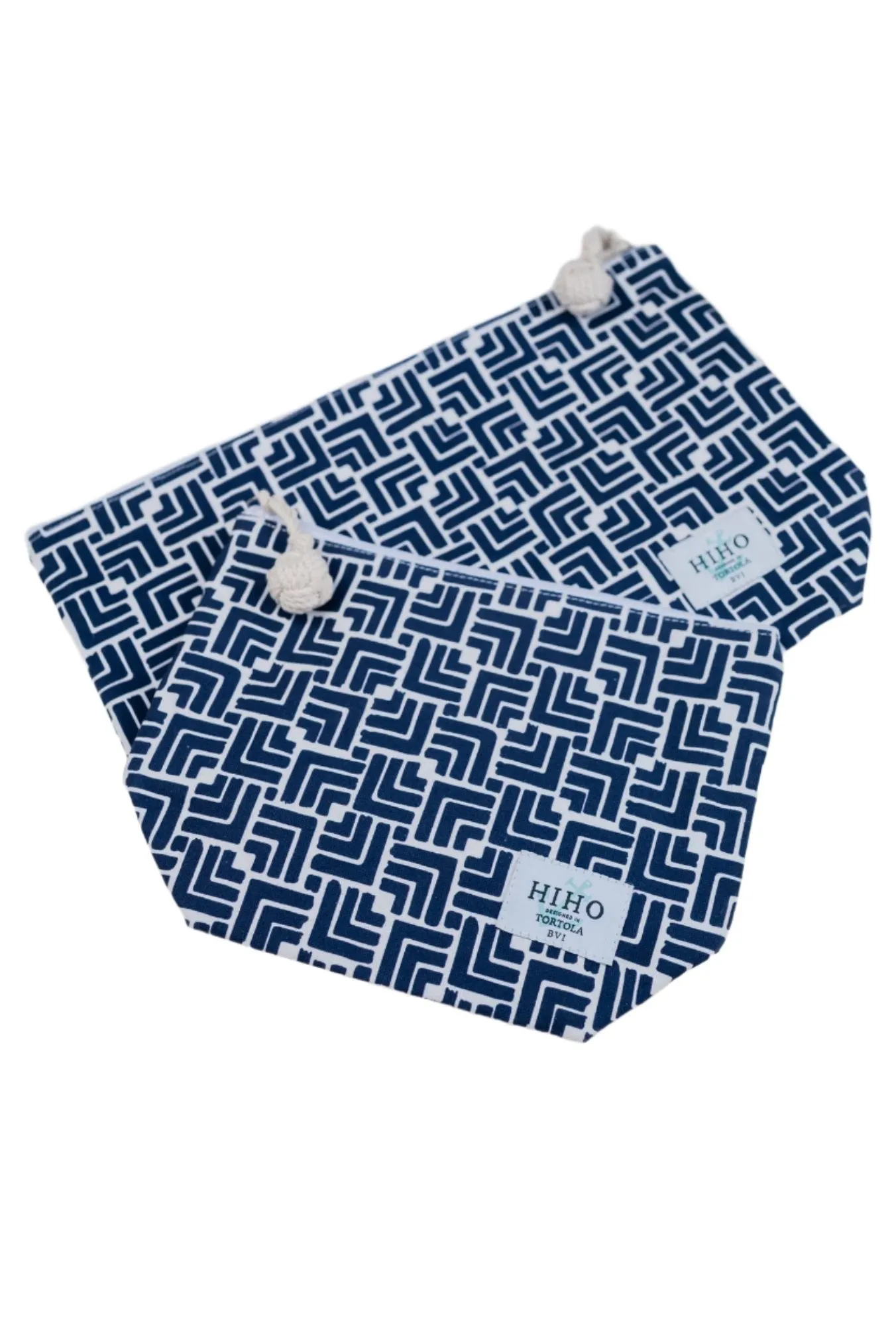 Zip Bag - Skipper Blue Bow